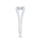 Brilliant Cut Lab Created Diamond Knot Anniversary Ring for Her Lab - ( EF-VS ) - Rosec Jewels