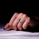 Rosec Jewels-Womens Lab Created Diamond Wedding Band With Certificate