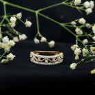 Rosec Jewels-Womens Lab Created Diamond Wedding Band With Certificate