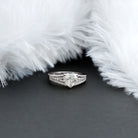 2 Carat Lab Created Diamond Heart Engagement Ring Lab - ( EF-VS ) - Rosec Jewels