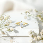 Marquise Shape Lab Grown Diamond Solitaire Ring With Certificate Lab - ( EF-VS ) - Rosec Jewels