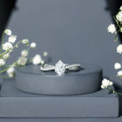 Rosec Jewels-Pear Cut Diamond Classic Engagement Ring