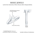 Rosec Jewels-Lab Diamond 5X10 MM Marquise Engagement Ring in Tension Mount Setting