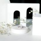 Rosec Jewels-Princess Cut Lab Grown Diamond Bypass Engagement Ring for Women