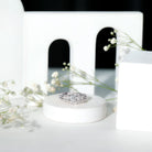 Rosec Jewels-Lab Grown Diamond Trio Wedding Ring Set For Bride