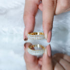 Rosec Jewels-Half Eternity Lab Grown Diamond Wedding Band