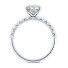 2 Carat IGI Certified Lab Grown Diamond Princess Cut Engagement Ring Lab - ( E-VS1 ) - Rosec Jewels