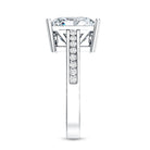Rosec Jewels-Solitaire 5 Carat Lab Grown Diamond Princess Cut Engagement Ring IGI Certified