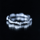 Rosec Jewels-Lab Grown Twisted Diamond Stackable Ring