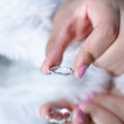 Rosec Jewels-Lab Grown Twisted Diamond Stackable Ring