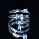Rosec Jewels-Lab Grown Diamond Spiral Ring