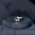 Rosec Jewels-Bezel Set Lab Grown Diamond Anniversary Ring for Women