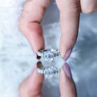 IGI Certified Lab Grown Diamond 2 Carat Emerald Cut Engagement Ring Lab - ( EF-VS ) - Rosec Jewels