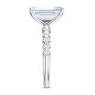 Rosec Jewels-Lab Grown Diamond 4 Carat Emerald Cut Engagement Ring IGI Certified