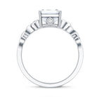 3 Carat Lab Created Diamond Celtic Design Engagement Ring with IGI Certificate Lab - ( E-VS1 ) - Rosec Jewels