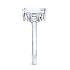 IGI Certified Lab Grown Diamond Emerald Cut Engagement Ring 3 Carat Lab - ( E-VS1 ) - Rosec Jewels