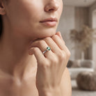 IGI Certified Lab Grown Green Diamond 1 Carat Solitaire Ring for Women Vivid Green - VS1 - Rosec Jewels