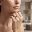 IGI Certified Lab Grown Green Diamond 1 Carat Solitaire Ring for Women Vivid Green - VS1 - Rosec Jewels
