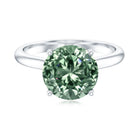 Rosec Jewels-IGI Certified Lab Green Diamond Big Engagement Ring 5 Carat