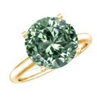Rosec Jewels-IGI Certified Lab Green Diamond Big Engagement Ring 5 Carat