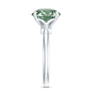 Rosec Jewels-IGI Certified Huge Lab Grown Green Diamond Solitaire Engagement Ring 5 Carat
