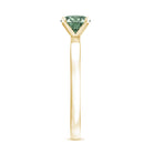 Rosec Jewels-IGI Certified 1 Carat Lab Grown Green Diamond Ring Solitaire
