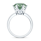 Rosec Jewels-IGI Certified Solitaire Lab Grown Green Diamond Big Engagement Ring 4 Carat