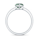 Rosec Jewels-IGI Certified 2 Carat Lab Green Diamond Marquise Engagement Ring for Women