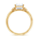 Rosec Jewels-Emerald Cut Lab Grown Diamond 3 Carat Engagement Ring IGI Certified