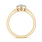 Rosec Jewels-1 Carat Lab Grown Solitaire Diamond Heart Engagement Ring IGI Certified