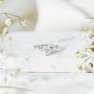 1 Carat Lab Grown Heart Shaped Diamond Designer Engagement Ring IGI Certified Lab - ( E-VS1 ) - Rosec Jewels