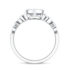 Rosec Jewels-Solitaire Marquise Cut 2 Carat Lab Grown Diamond Celtic Engagement Ring IGI Certified
