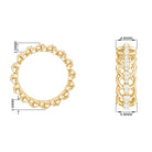 Certified Moissanite Eternity Wedding Band for Women D-VS1 - Rosec Jewels
