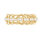 Certified Moissanite Eternity Wedding Band for Women D-VS1 - Rosec Jewels