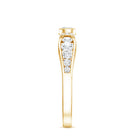 Vintage Style Moissanite Engagement Ring for Women D-VS1 - Rosec Jewels