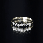 Brilliant Cut Diamond Wedding Band for Women Natural - ( HI-SI ) - Rosec Jewels