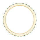 Channel Set Emerald Full Eternity Band Ring for Women AAA - Rosec Jewels