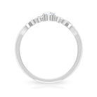 Certified Diamond Celtic Knot Promise Ring Natural - ( HI-SI ) - Rosec Jewels