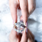 Cubic Zirconia Solitaire Vintage Inspired Filigree Ring in Claw Setting AAAA - Rosec Jewels