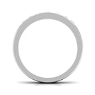 Diamond Seven Stone Band Ring in Channel Setting Natural - ( HI-SI ) - Rosec Jewels