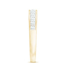 Princess Cut Diamond Half Eternity Ring in Channel Setting Natural - ( HI-SI ) - Rosec Jewels