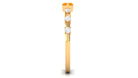 Rosec Jewels-East West Marquise Fire Opal and Diamond Engagement Ring