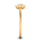 1 CT Marquise Cut Zircon East West Engagement Ring AAAA - Rosec Jewels
