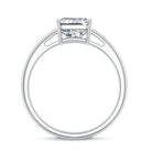 Rosec Jewels-Solitaire 3 Carat Radiant Cut Lab Created Diamond Engagement Ring IGI Certified