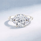 Lab Grown Diamond 3 Carat Radiant Cut Engagement Ring with IGI Certificate Lab - ( E-VS1 ) - Rosec Jewels