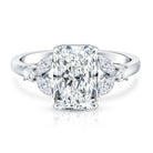 Rosec Jewels-Lab Grown Diamond 3 Carat Radiant Cut Engagement Ring with IGI Certificate