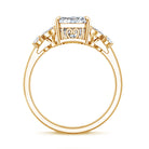 Rosec Jewels-Lab Grown Diamond 3 Carat Radiant Cut Engagement Ring with IGI Certificate