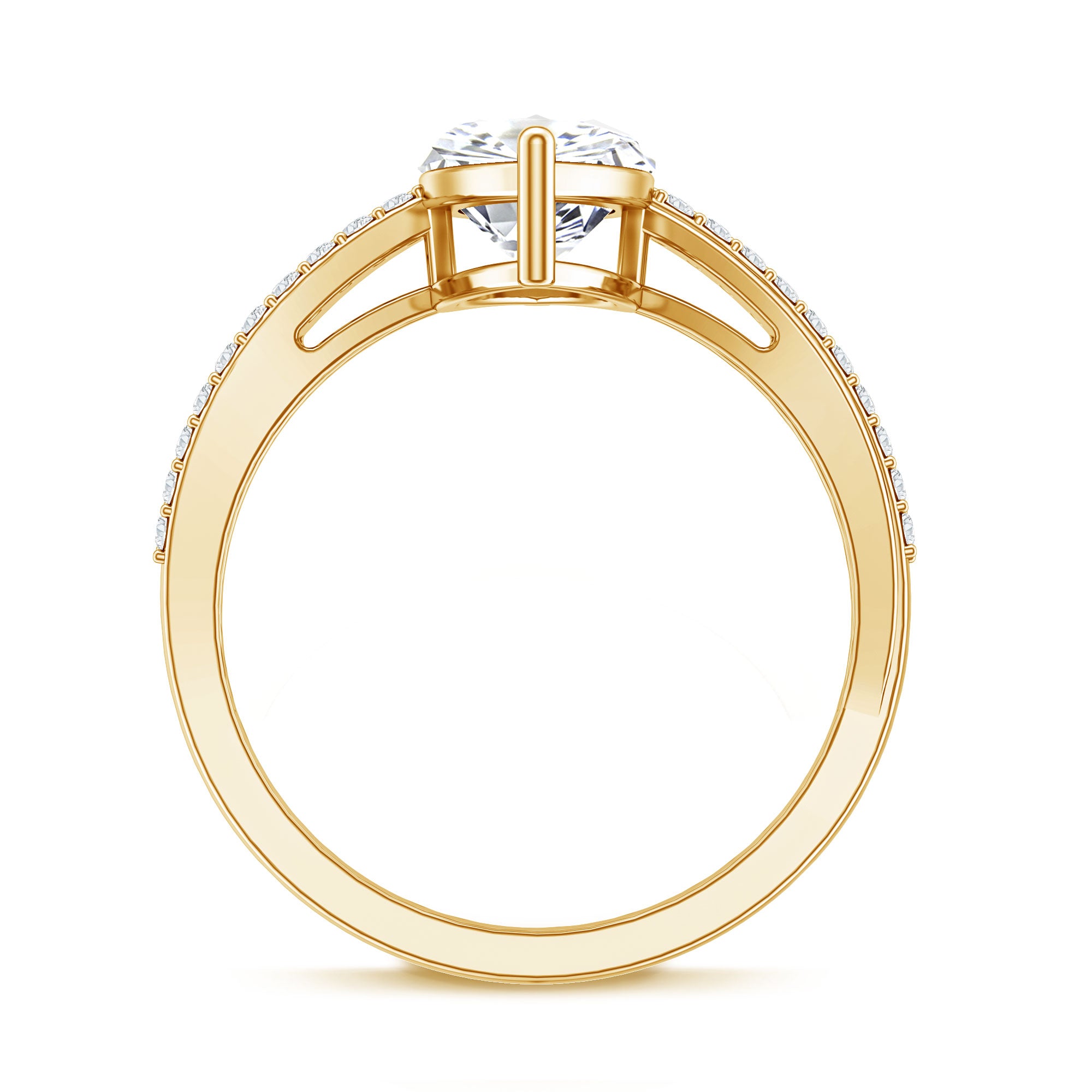 Rosec Jewels-IGI Certified Lab Grown Diamond Marquise Solitaire Engagement Ring 2 Carat