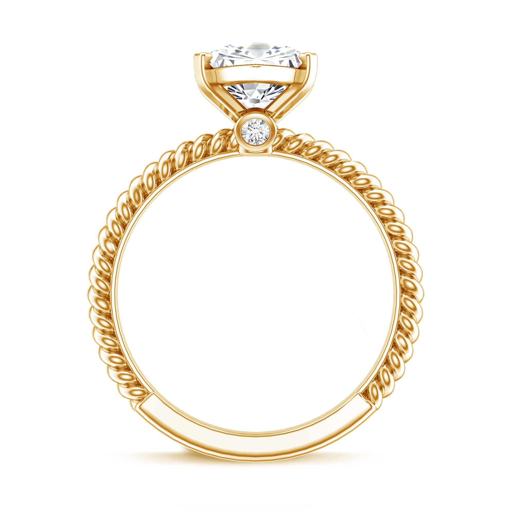 Rosec Jewels-3 Carat Lab Grown Diamond Marquise Engagement Ring IGI Certified