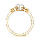 Marquise Cut IGI Certified Lab Grown Diamond Statement Engagement Ring 2 Carat Lab - ( E-VS1 ) - Rosec Jewels